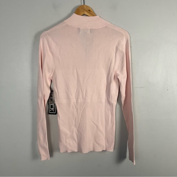 Vintage The collective works of Berek 2 pink sequin snowflake sweater size large - Picture 6 of 6